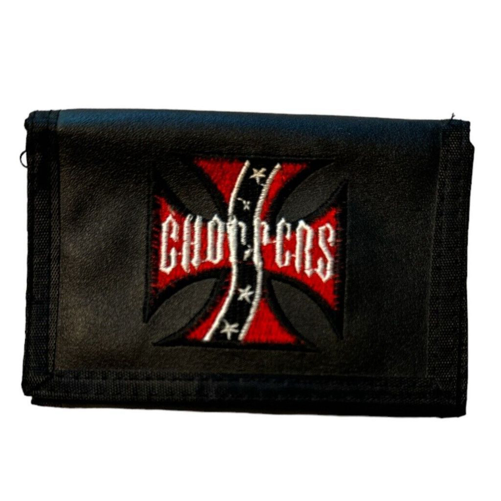 Vintage Orange County Choppers Wallet Front Cross Star Logo